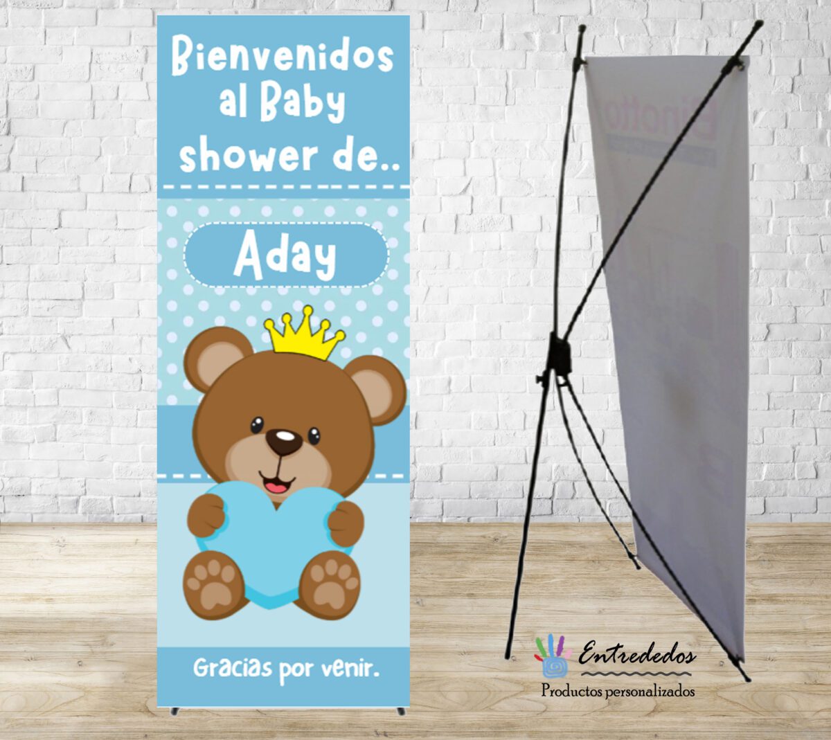 Banner Creativo para Eventos Rey Oso - Imagen 1