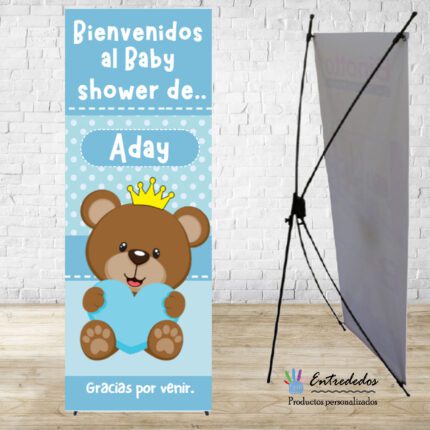 Banner Creativo para Eventos Rey Oso