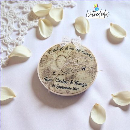 Bastidor Porta Alianzas: Diseño viajero Único