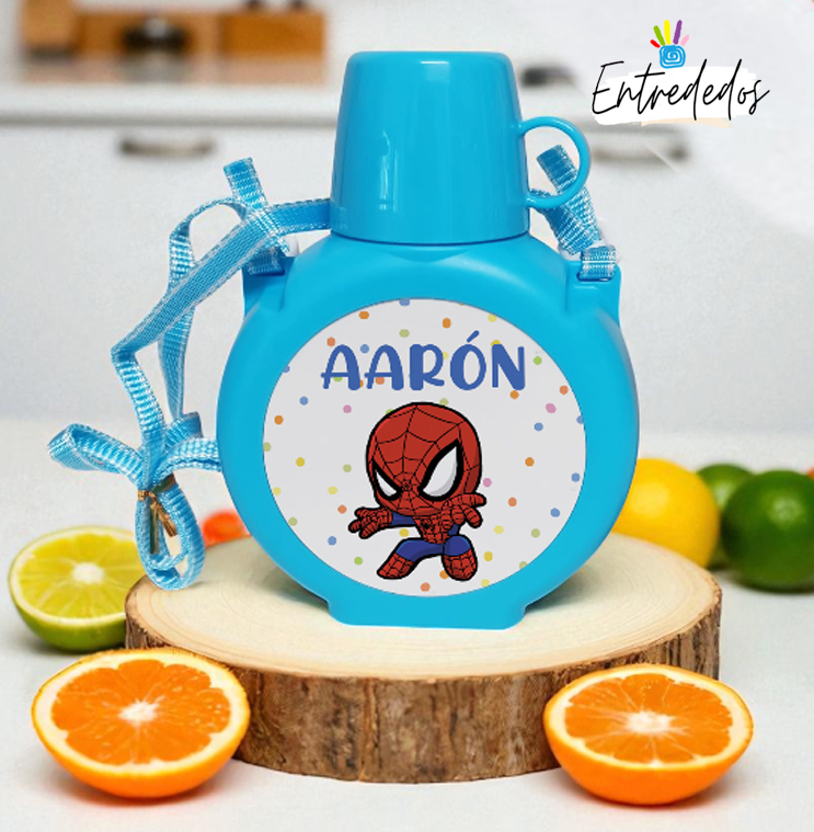 01 Vaso y cantimplora para niños: ¡con su nombre! - Imagen 1