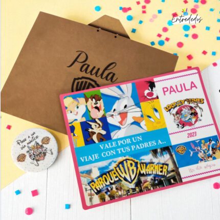 Carta Sorpresa Personalizada – ¡Warner Bros!
