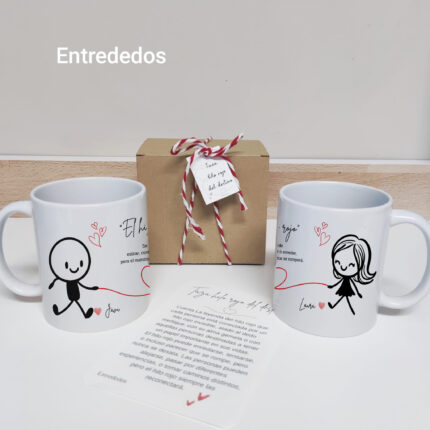 Taza Hilo Rojo personalizada