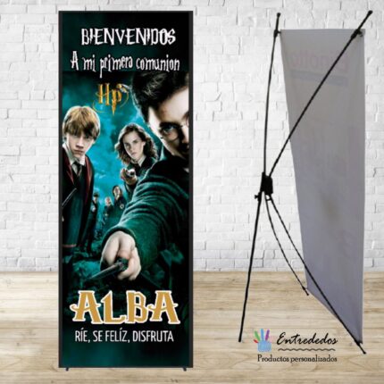Banner para eventos diseño HARRY POTTER 3