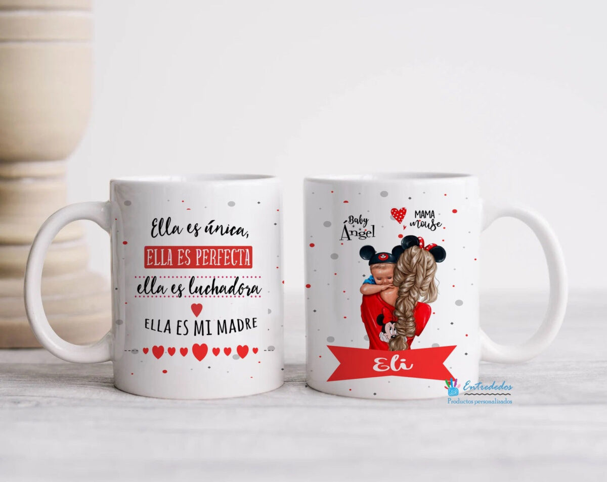 Taza mamá Mickey Mouse - Imagen 4