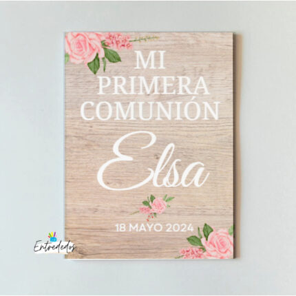 Cartel comunión floral MARZO SOLEADO ☀️