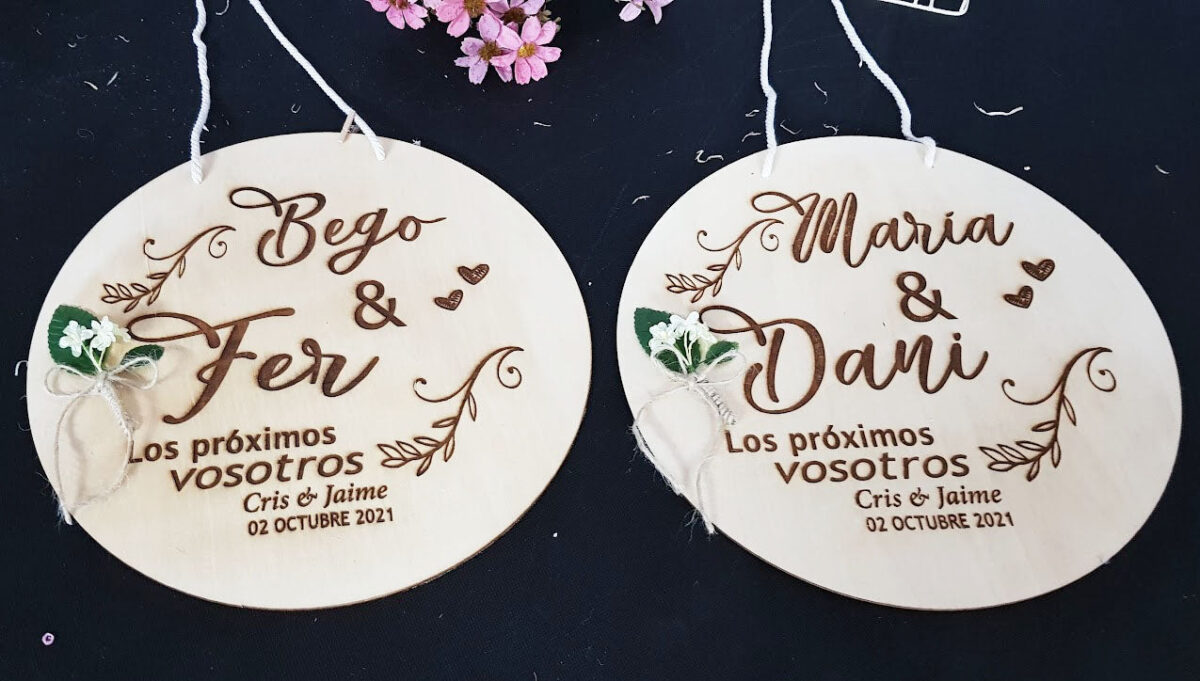 Placa de madera personalizado para los siguientes - Imagen 2