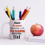 Taza personalizada profesor “Alumnos guerreros”