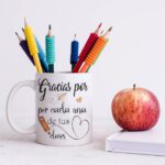 Taza personalizada profesor “Gracias por tus clases ”