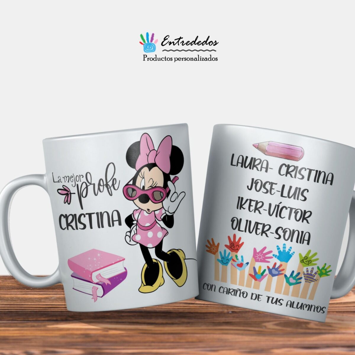 Taza profesor "MINNIE" - Imagen 1