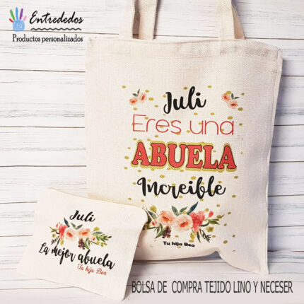 kit personalizado eres una abuela increíble