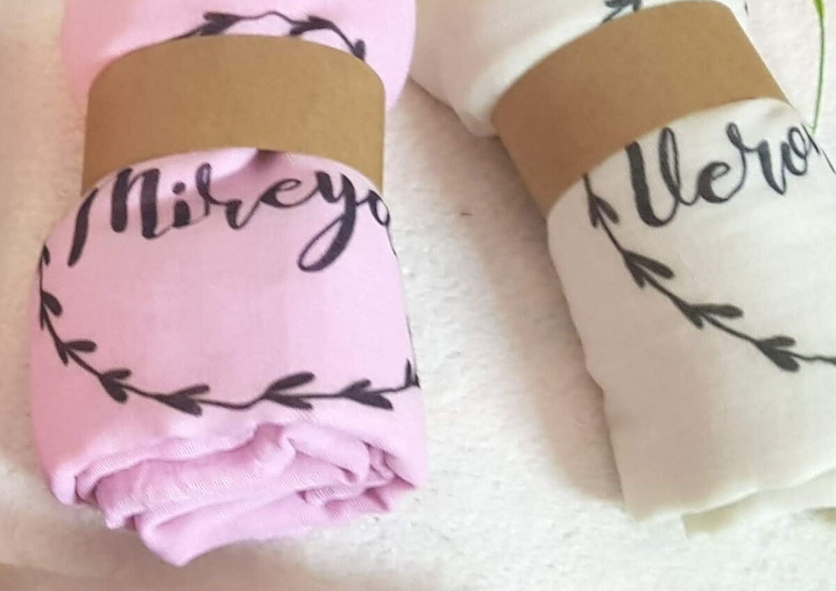 Foulard o pañuelo personalizado con nombre - Imagen 4