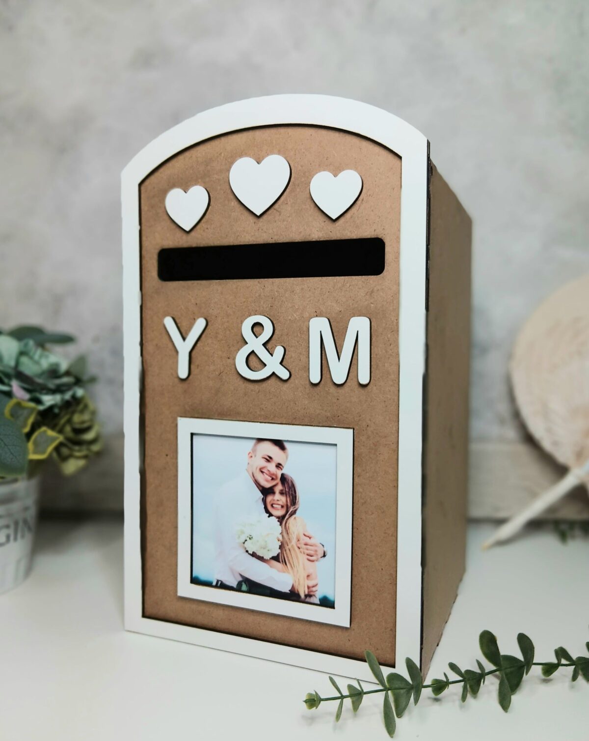 Caja para sobres personalizado para bodas o cualquier evento - Imagen 4
