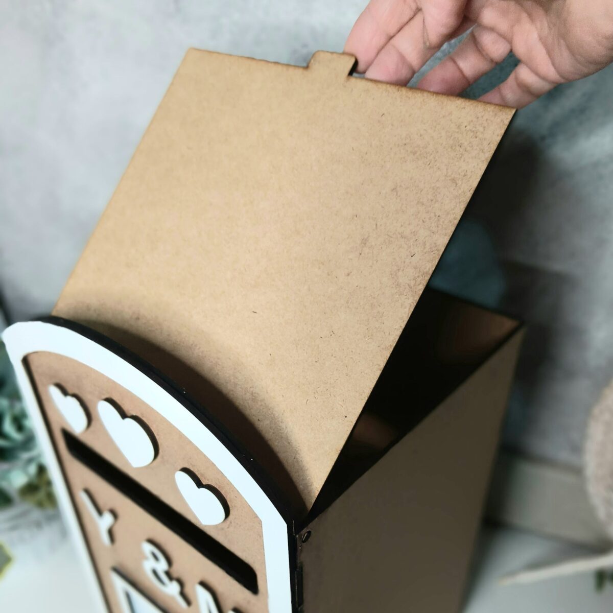 Caja para sobres personalizado para bodas o cualquier evento - Imagen 3