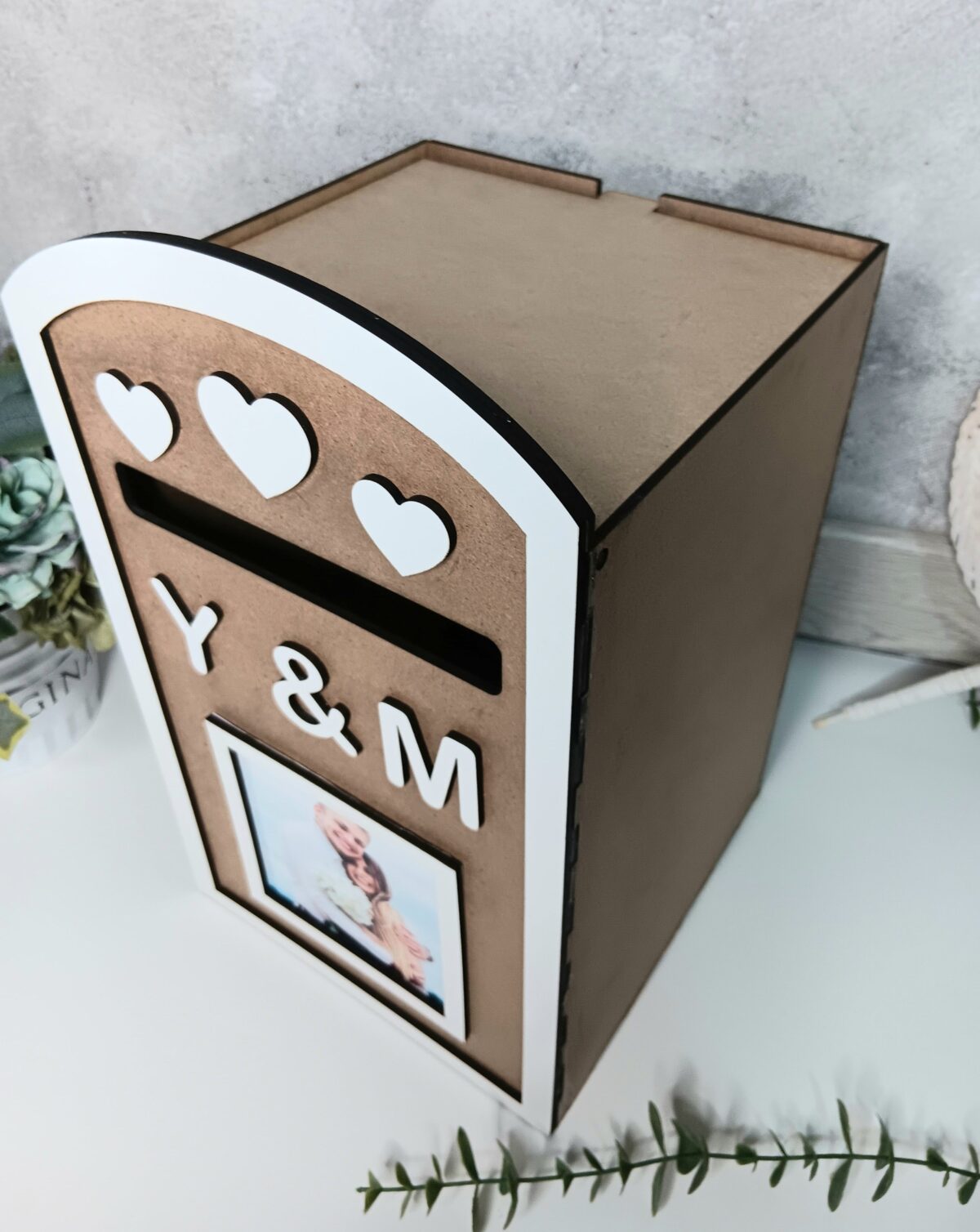 Caja para sobres personalizado para bodas o cualquier evento - Imagen 5