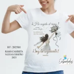 Camiseta “Lanzando el Ramo” – Novia