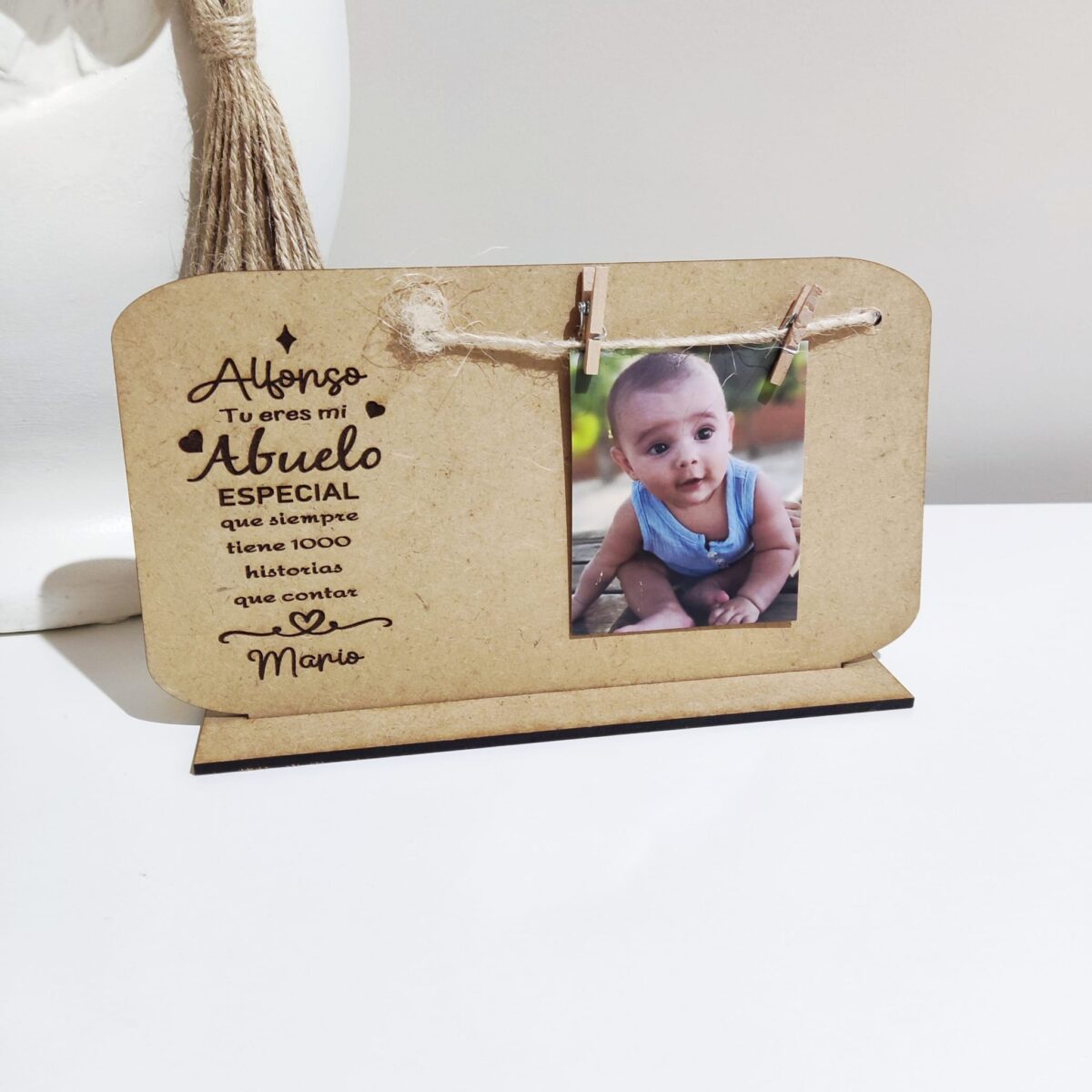 Kit abuelo personalizado "1000 HISTORIAS QUE CONTAR" - Imagen 2