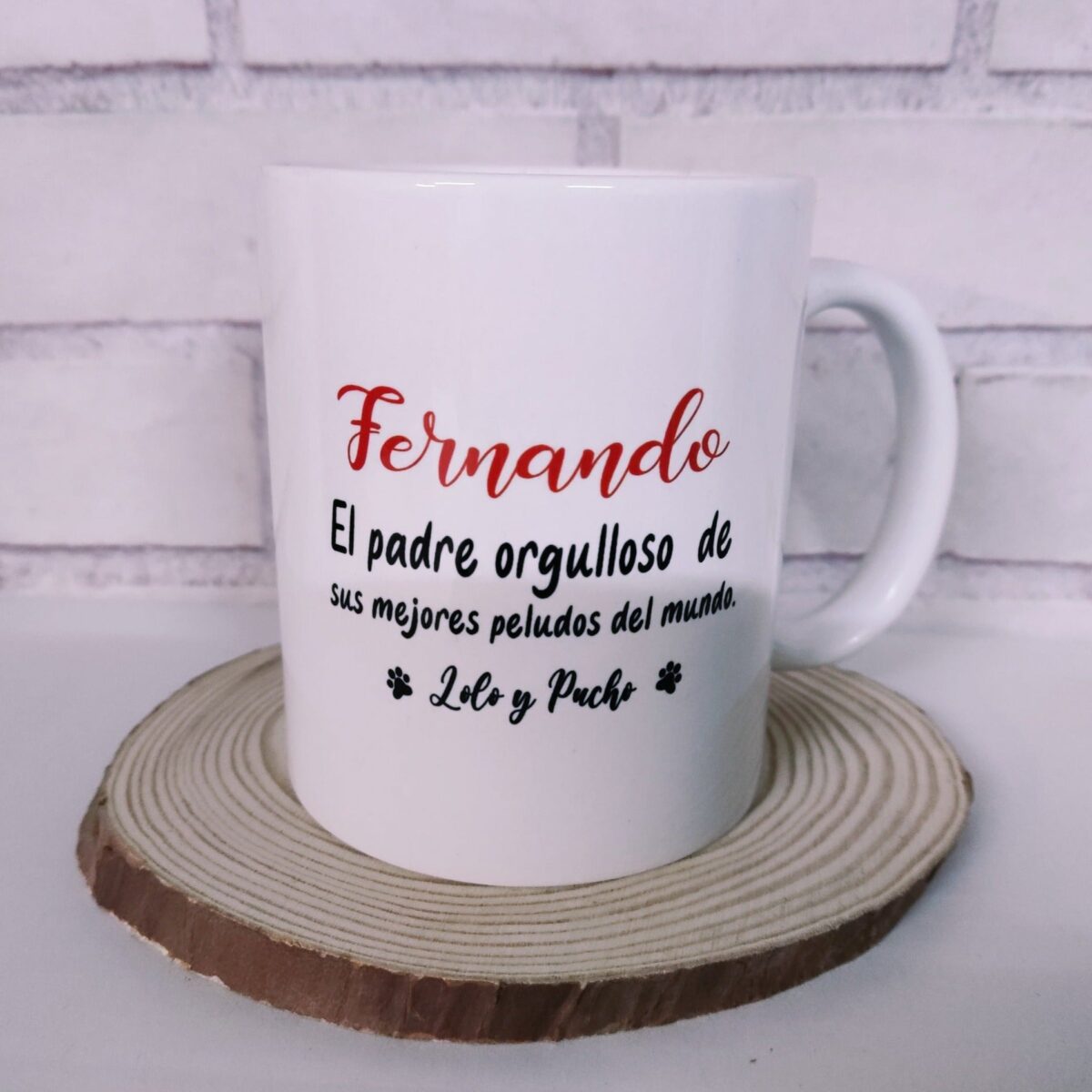 Taza mascota buenos días sirviente humano - Imagen 2