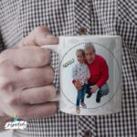 Taza Personalizada para Papá – “Arriba una ola”