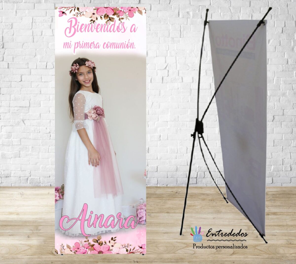 Banner para eventos diseño COMUNIÓN NIÑAS - Imagen 5