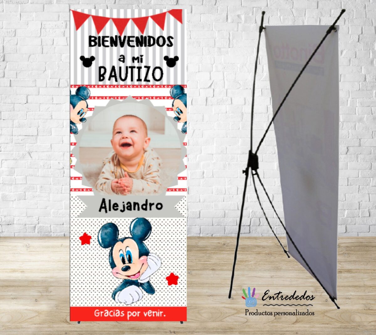 Banner para niños MICKEY - Imagen 1