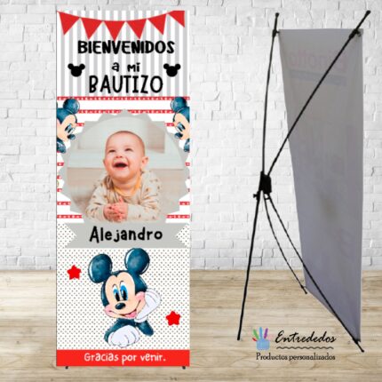 Banner para niños MICKEY