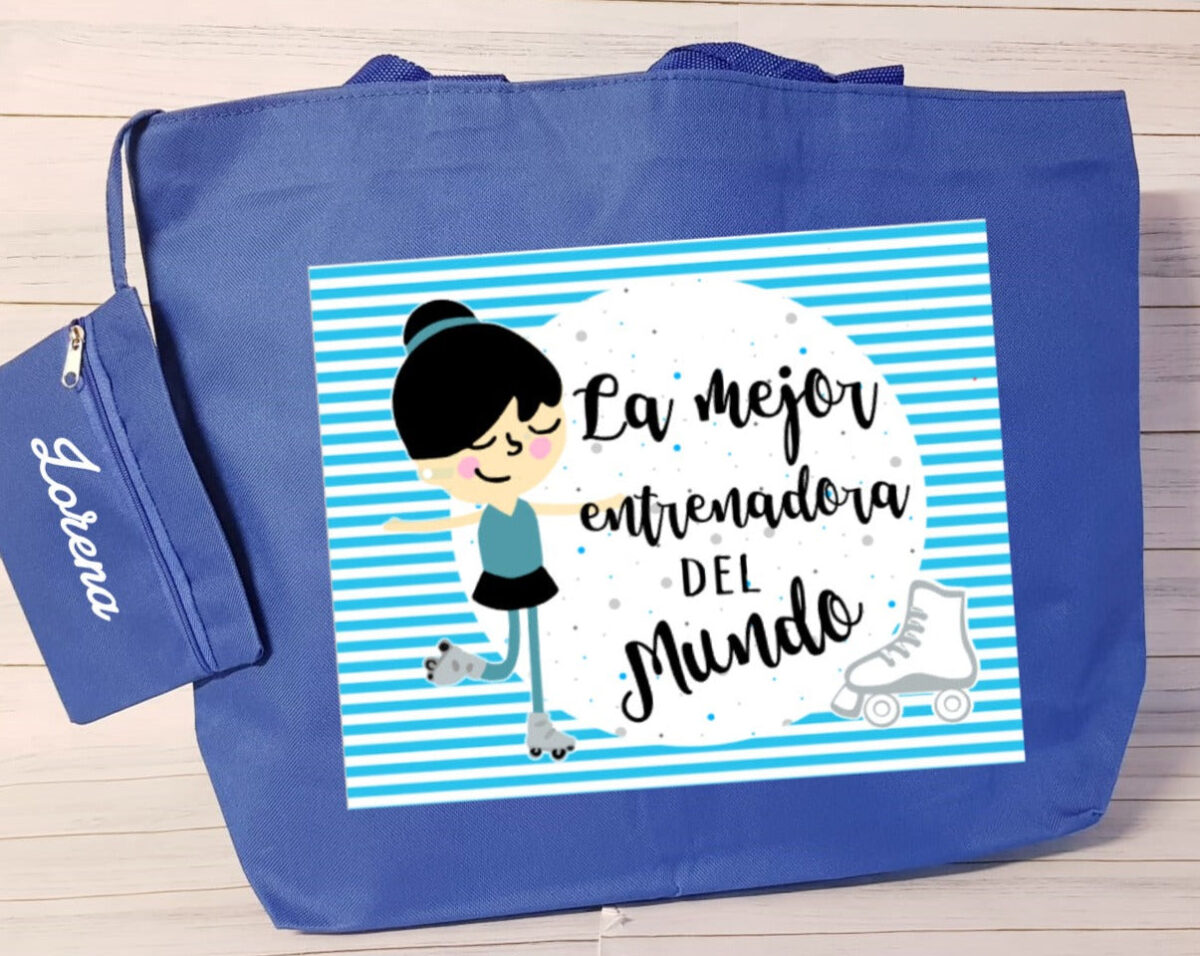 Bolsa de playa de colores PROFESORAS - Imagen 8