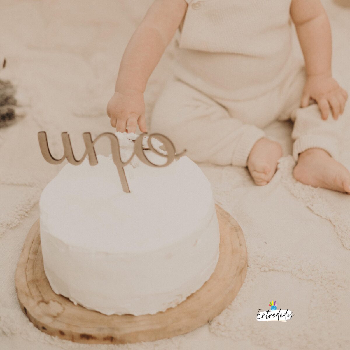 Toppers de madera "NÚMEROS" - Imagen 2