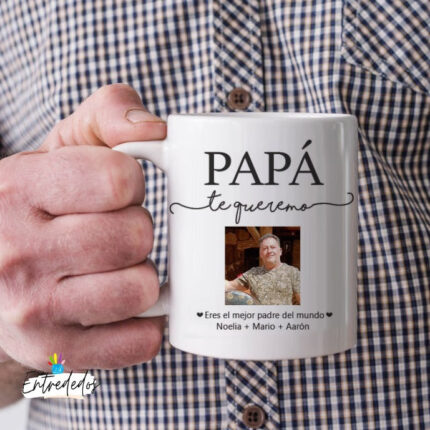 Taza con fotografía + NOMBRES