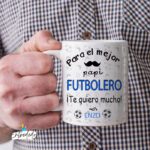 Taza Personalizada para Papá – “El mejor Fútbolero”