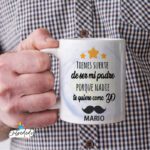 Taza Personalizada para Papá – “Tienes Suerte De Ser MI Padre”