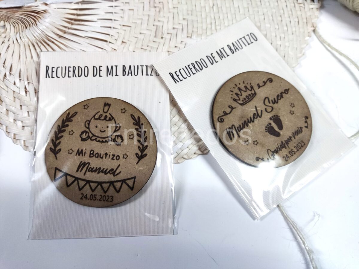 Imanes de madera personalizado para EVENTOS - Imagen 2