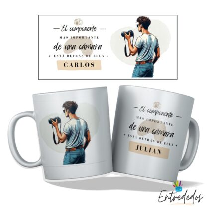Taza FOTÓGRAFO personalizada