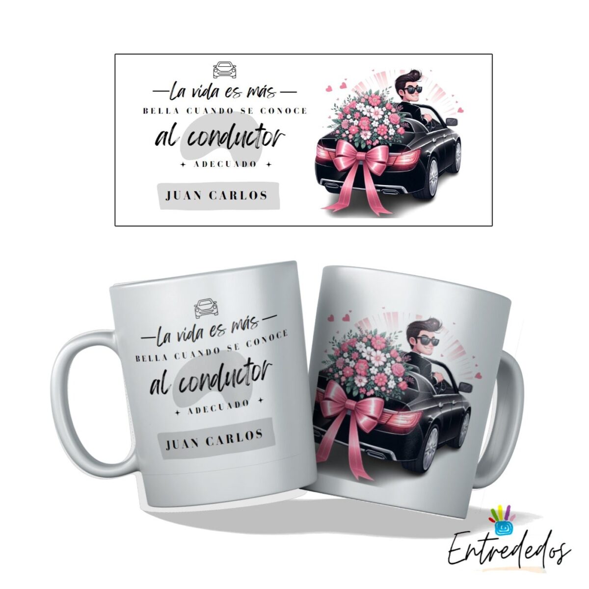 Taza CHOFER personalizada - Imagen 1