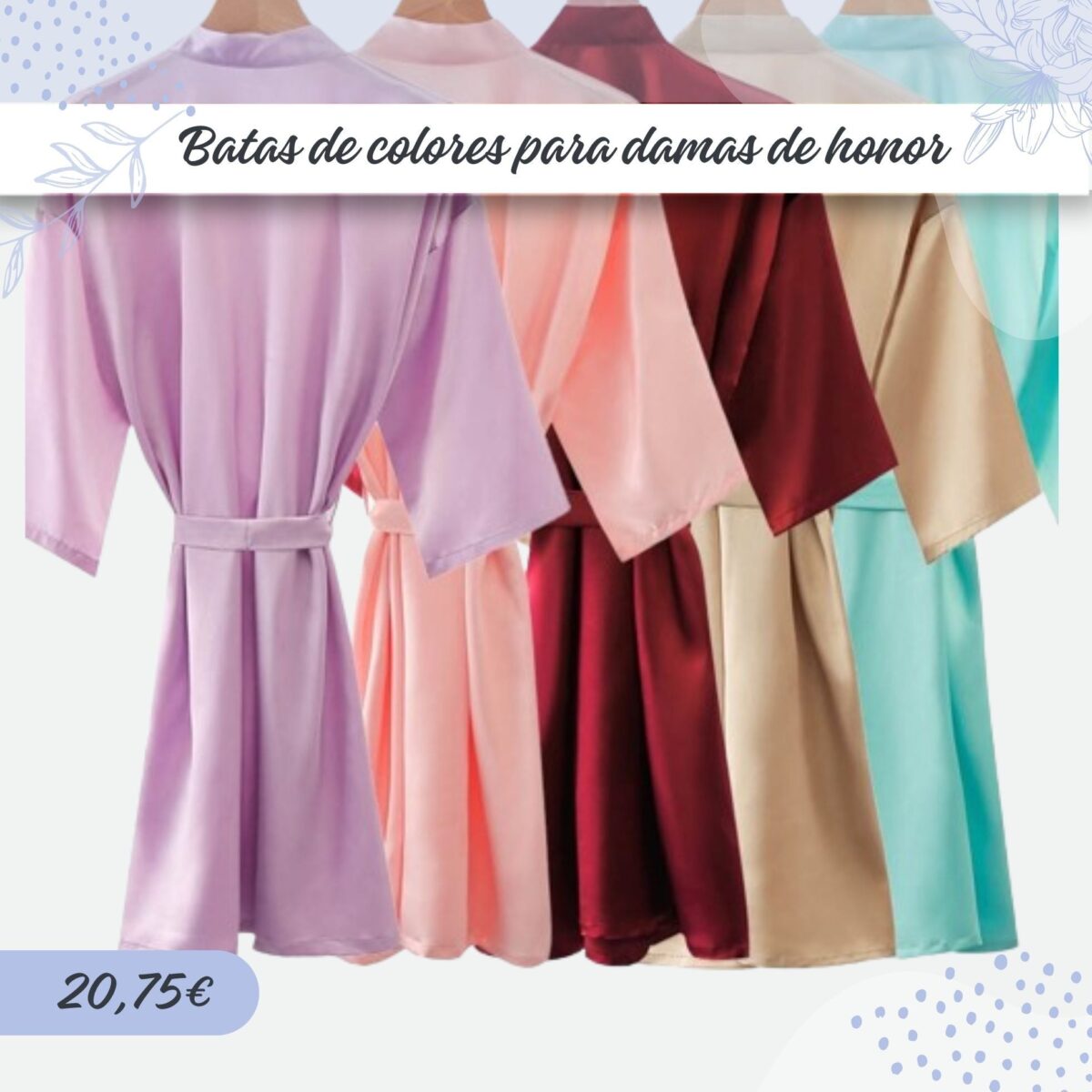 Bata para damas MODELO KIMONO - Imagen 1
