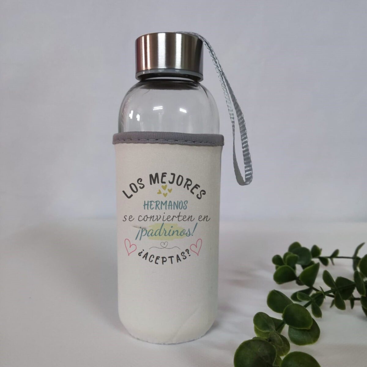 Botella cristal con funda NEOPRENO - Imagen 3