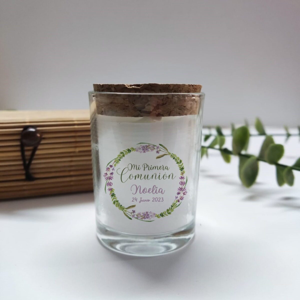 Vela detalle para eventos DISEÑO LAVANDA - Imagen 1