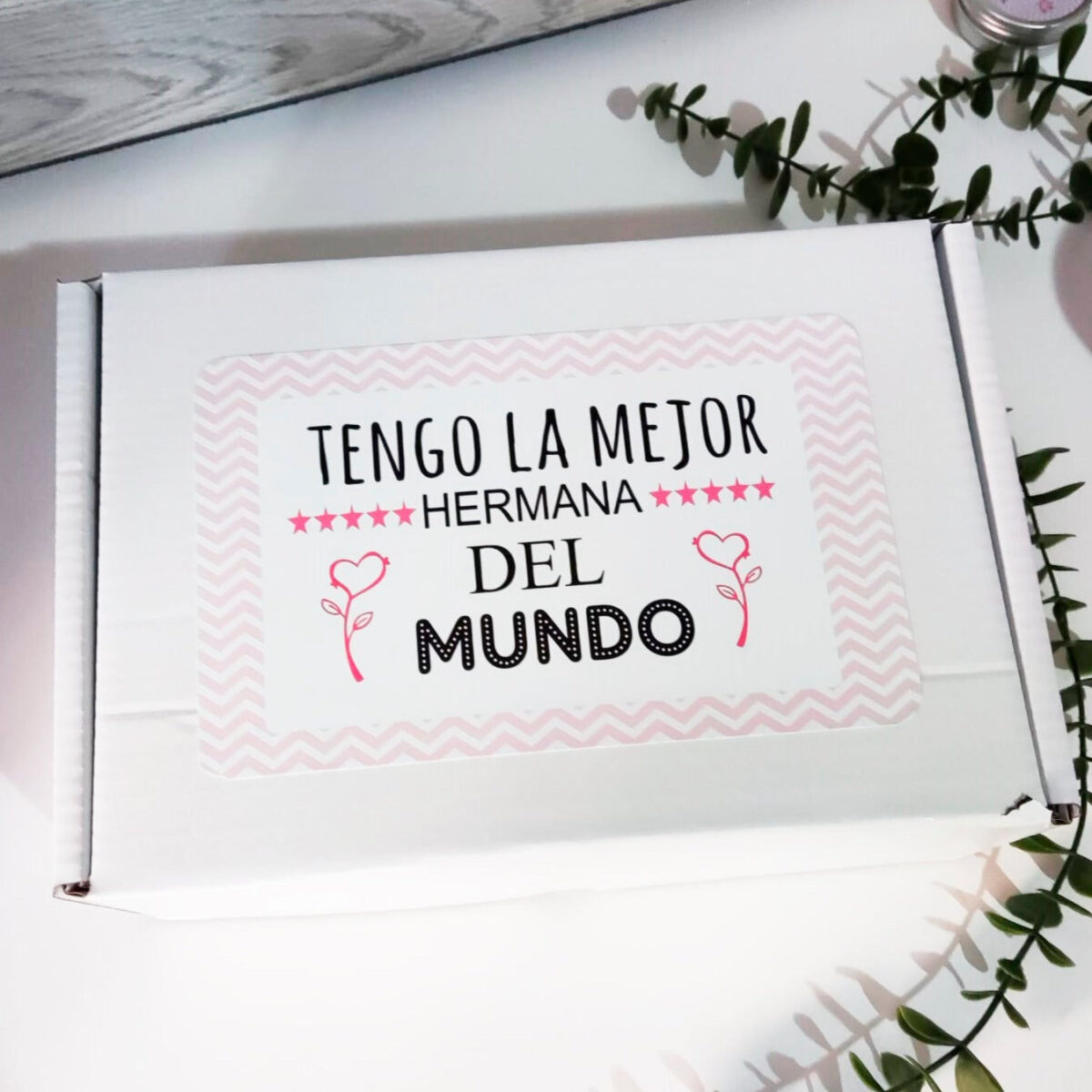 Kit regalo mujer  la mejor hermana - Imagen 1