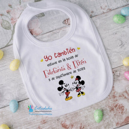 Baberos para eventos variedad de diseños disponibles