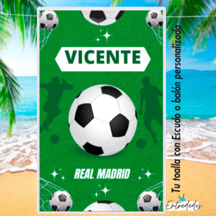 Toallas personalizadas a Full Print ESCUDOS DE FÚTBOL