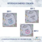 babero personalizado – regalo original para bebés Entrededos