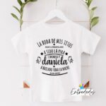 Camiseta Infantil Manga Corta Personalizada – Bodas