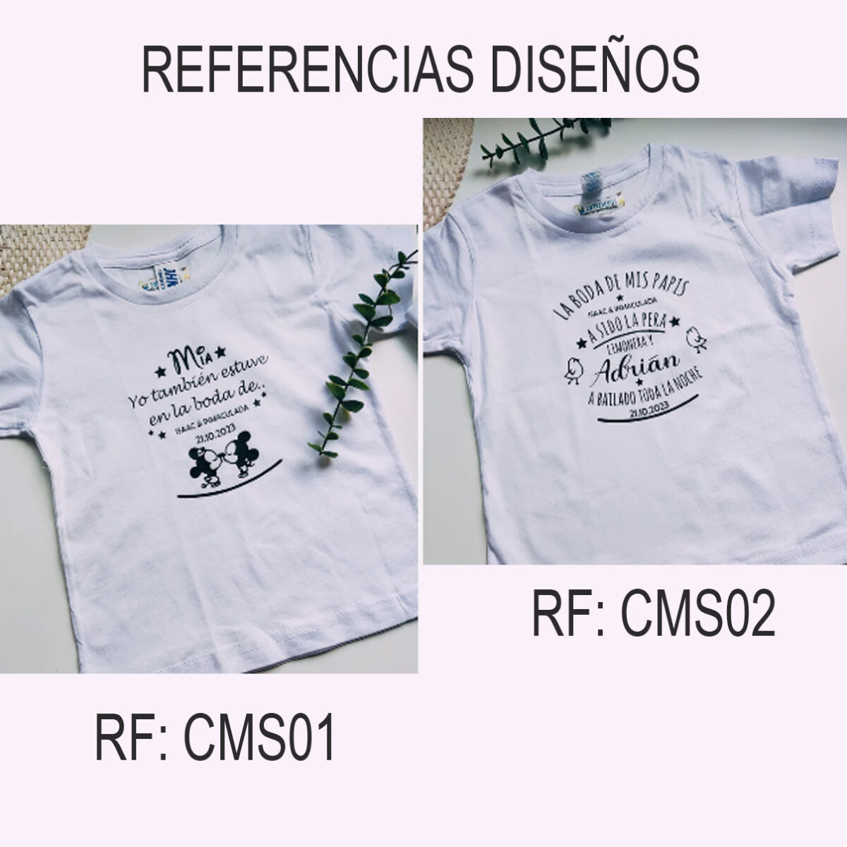 Camiseta para niños REGALO BODAS - Imagen 8