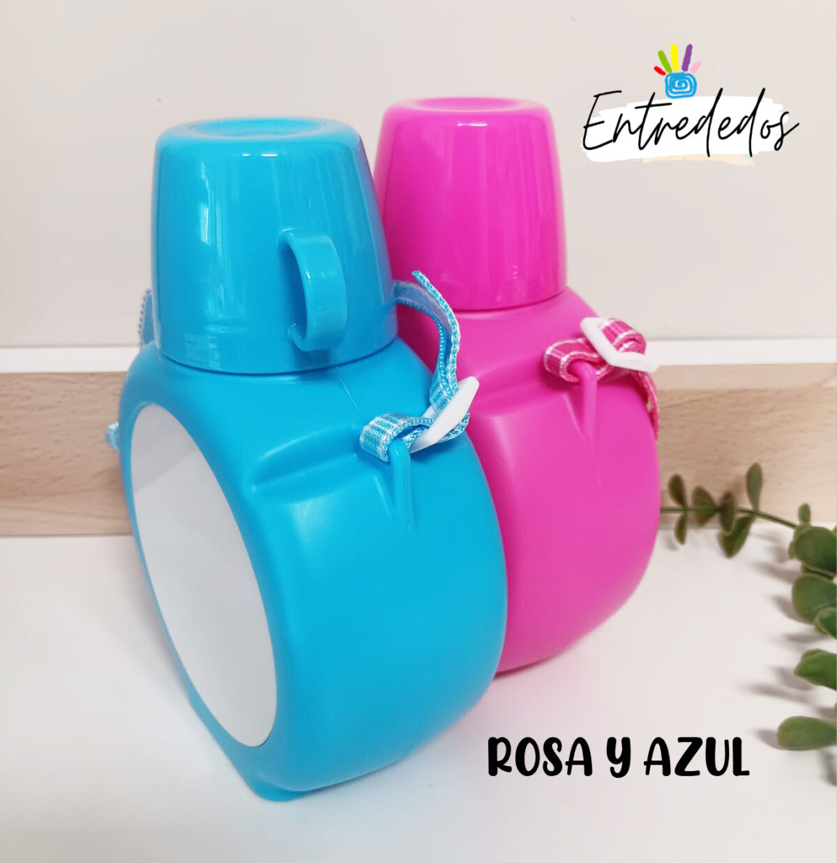 Cantimplora con vaso para niños "PERSONALIZADA" - Imagen 3