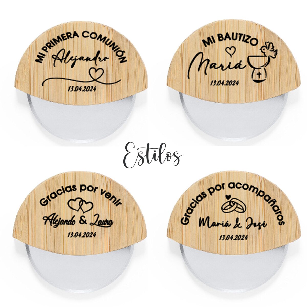 Cortapizzas de madera - Imagen 3