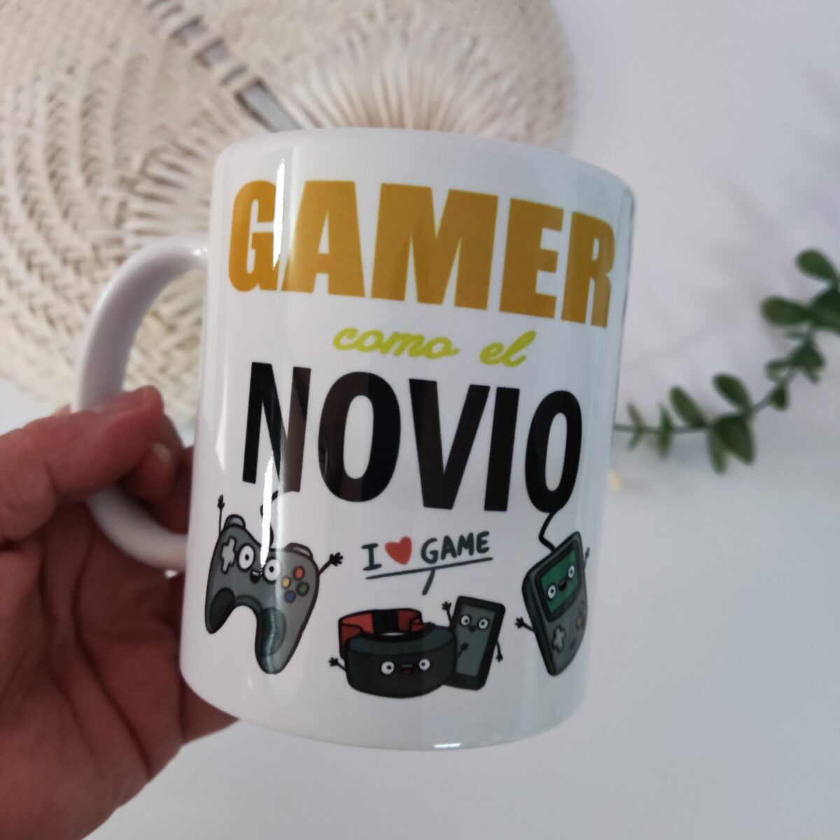 Taza gamer como el novio - Imagen 3