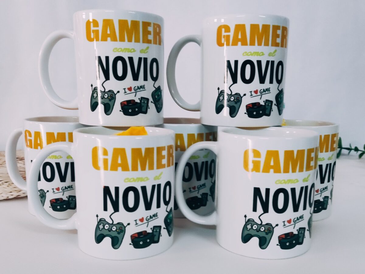 Taza gamer como el novio - Imagen 4