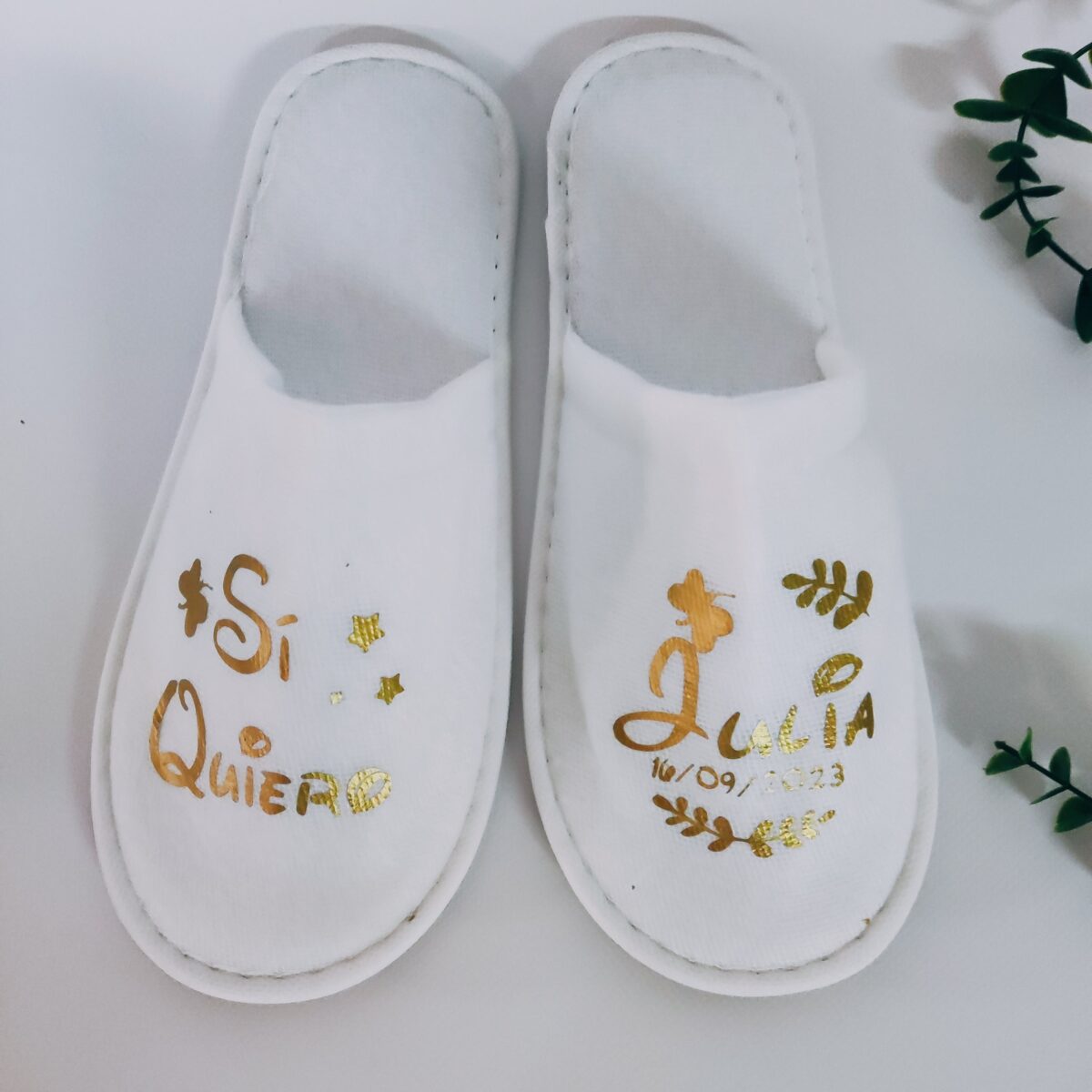 Zapatillas hotel blancas para MUJER - Imagen 27