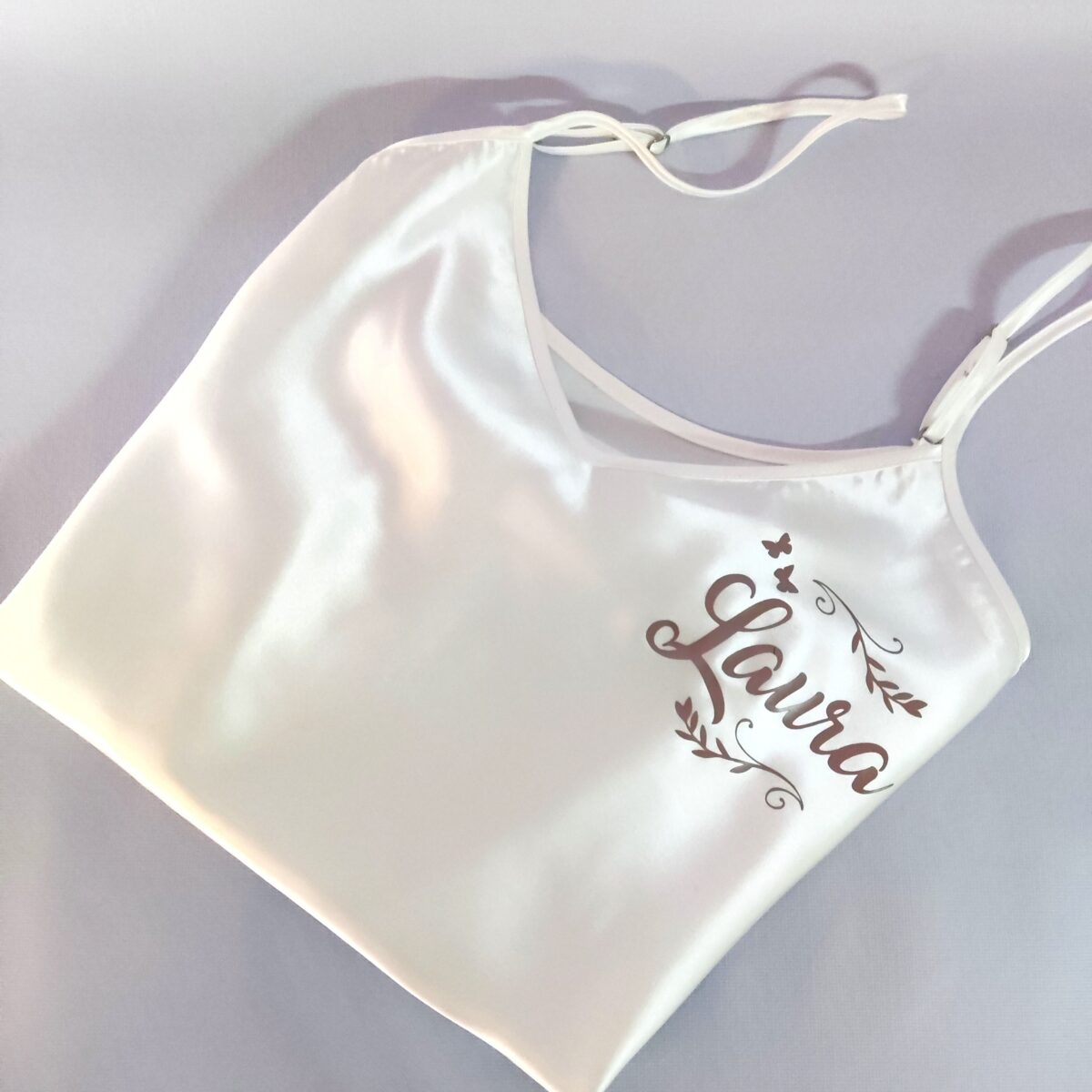 Camisón de satén para novia - Imagen 15