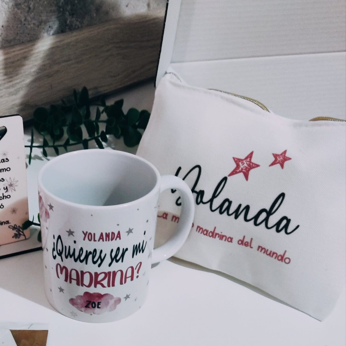 Kit Regalo padrinos ¿ quieres ser mi padrino o madrina de bautizo? - Imagen 5