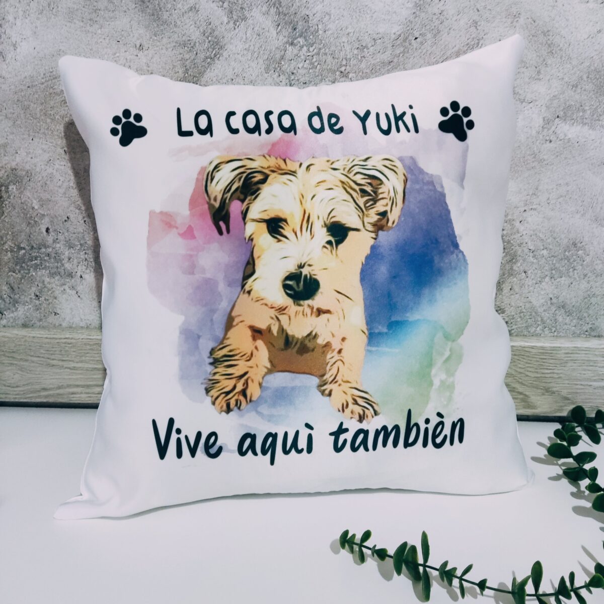 Cojín con la foto de tu mascota - Imagen 4